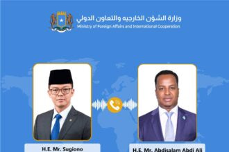 Indonesia oo mar kale xaqiijisay taageerada buuxda ee madax-bannaanida iyo midnimada dhuleed ee Soomaaliya